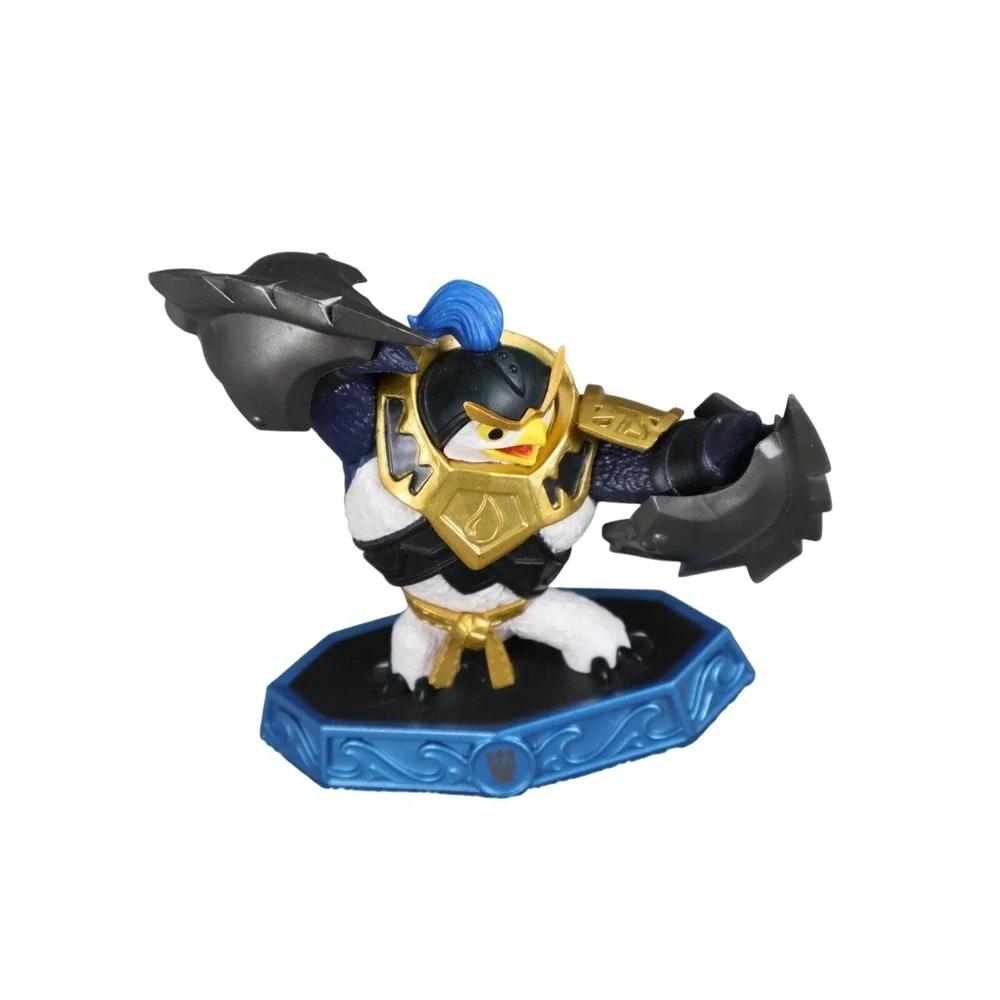 Activision Skylanders Blue Penguin Warrior Action Figure 2016 Unboxed Stand